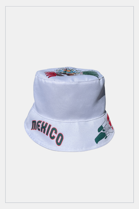 Tainowears Bucket Hats Mexico White