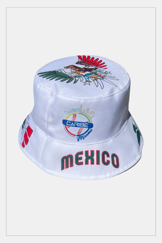 Tainowears Bucket Hats Mexico White