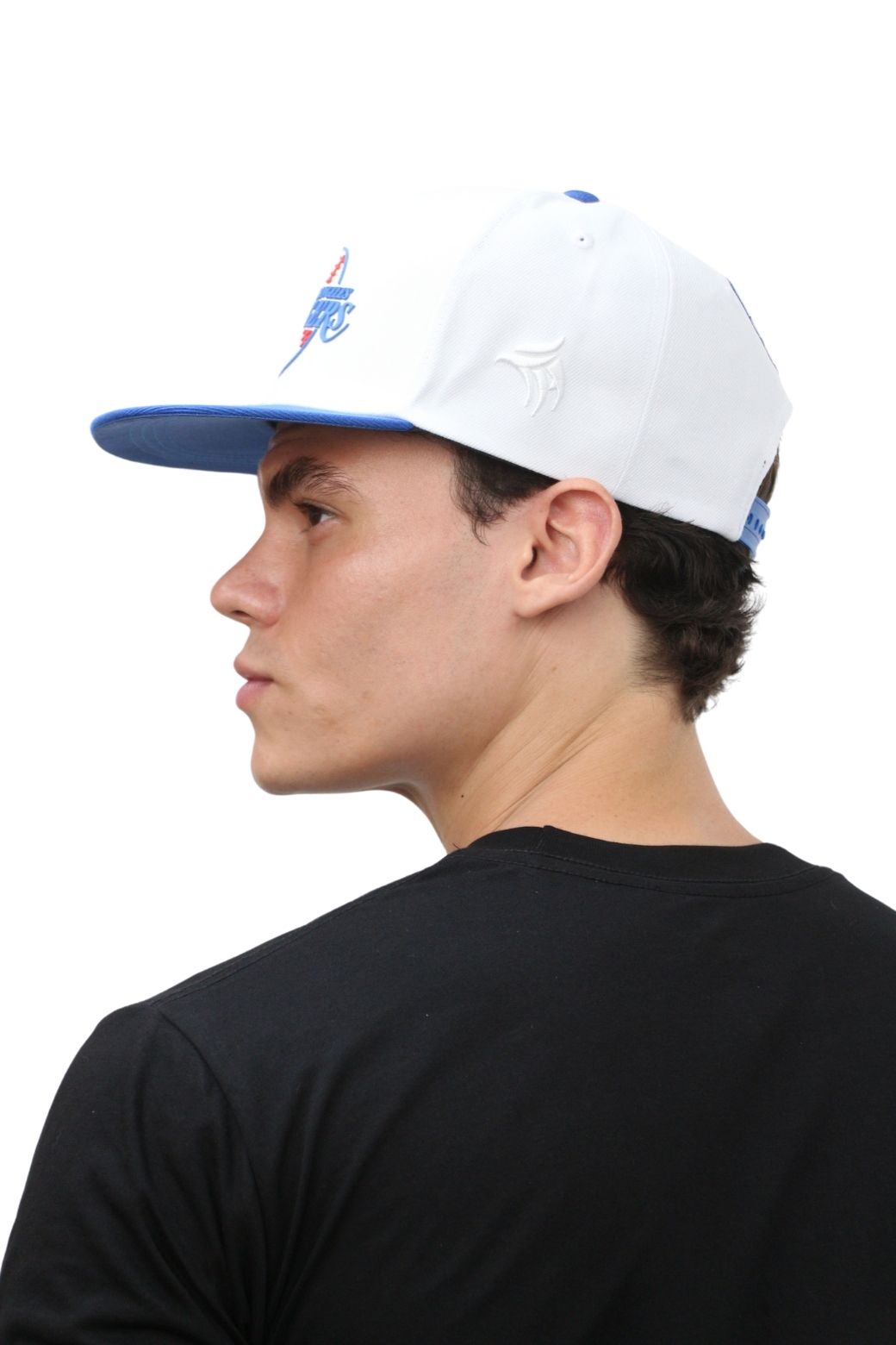 Dodgers Snapback Cap Structured Crown, Adjustable (Fan Version) white Blue