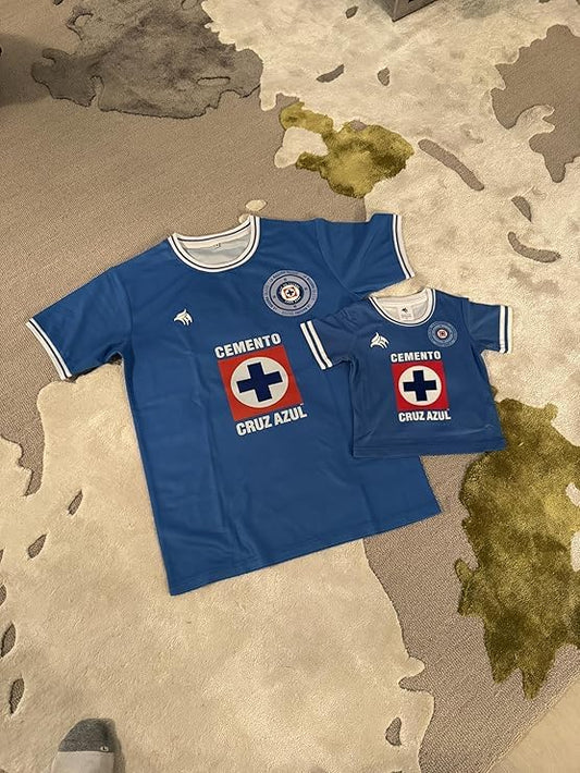 Blue Mexico Soccer Jersey for Kids