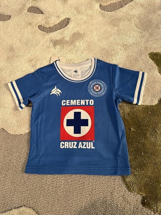 Blue Mexico Soccer Jersey for Kids