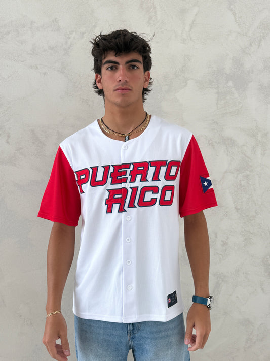 Puerto Rico Clemente 21 Jersey – Embroidered Baseball Jersey