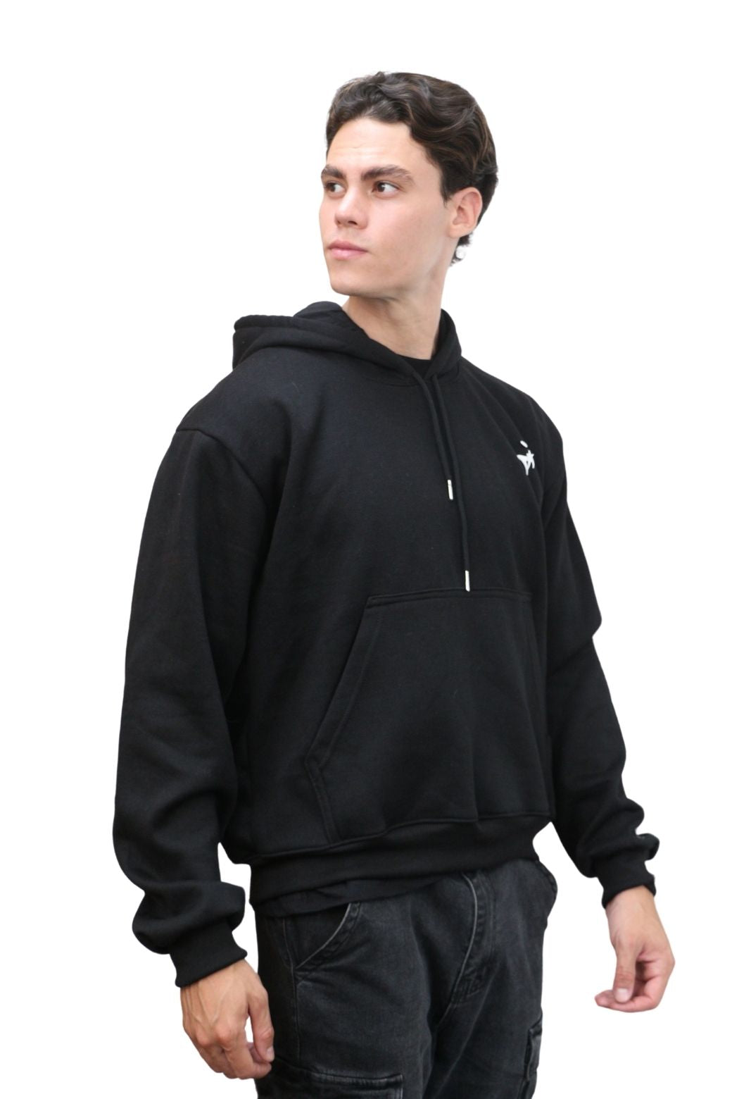 Peruvian Cotton Rhinestone Skull Hoodie – Limited Edition