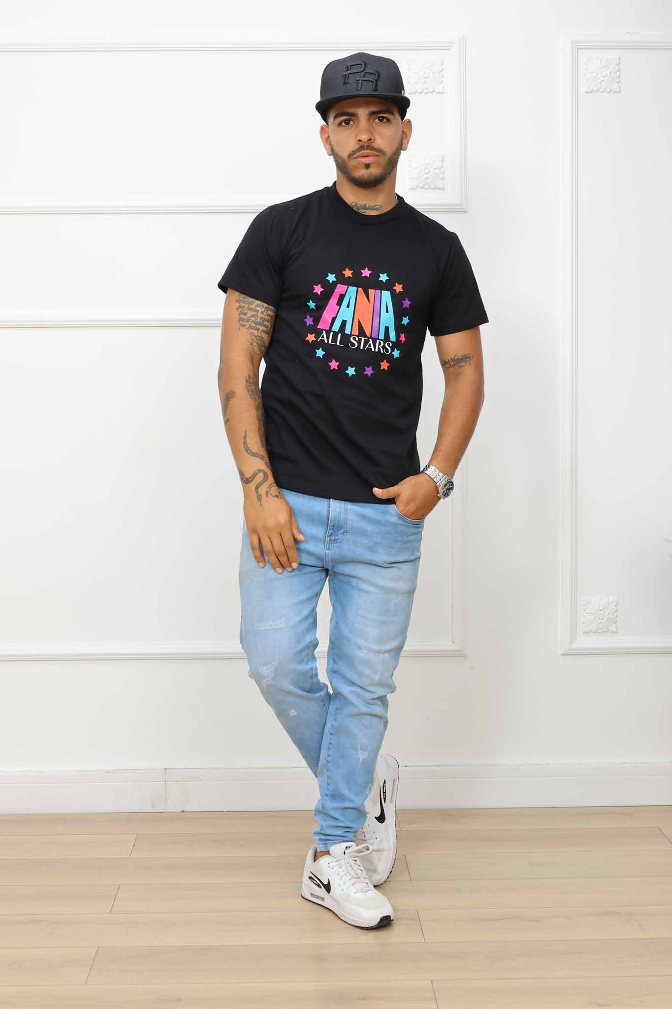 La Fania All Stars Salsa T-Shirt – Premium Peruvian Cotton Tribute to Puerto Rican Music