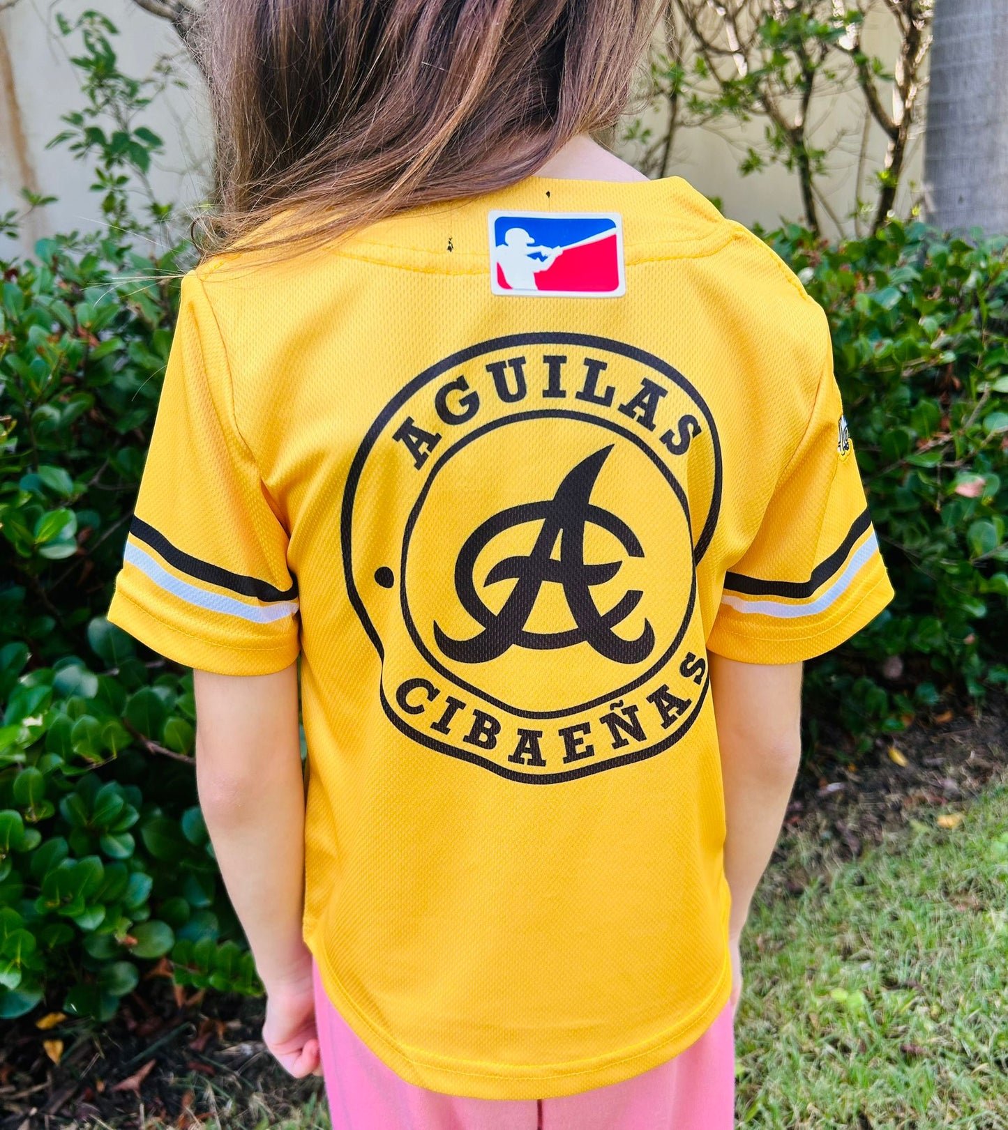 HEADZ FLEX Aguilas Dominican Republic Baseball Jersey for Youth - Children