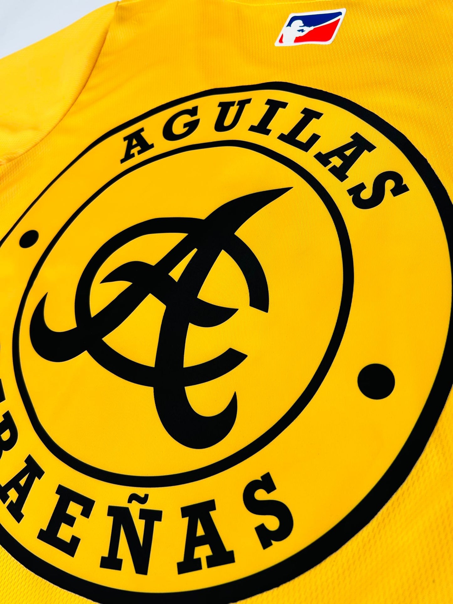aguilas baseball jersey yellow