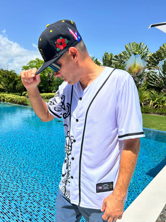 Baseball jersey Taino simbolos