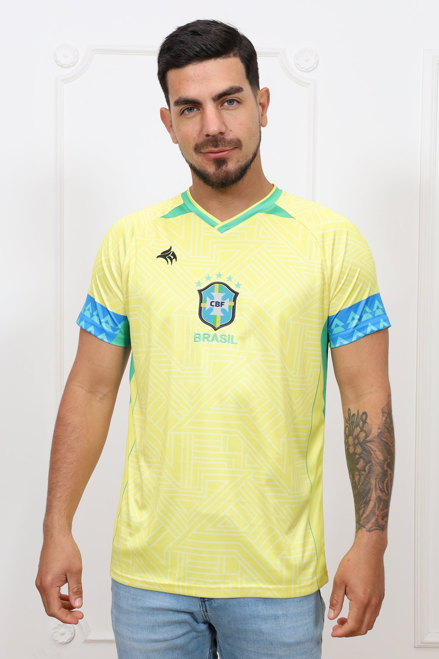 Headz Flex Brasil Soccer Jersey - Classic Version | Lightweight Short Sleeve