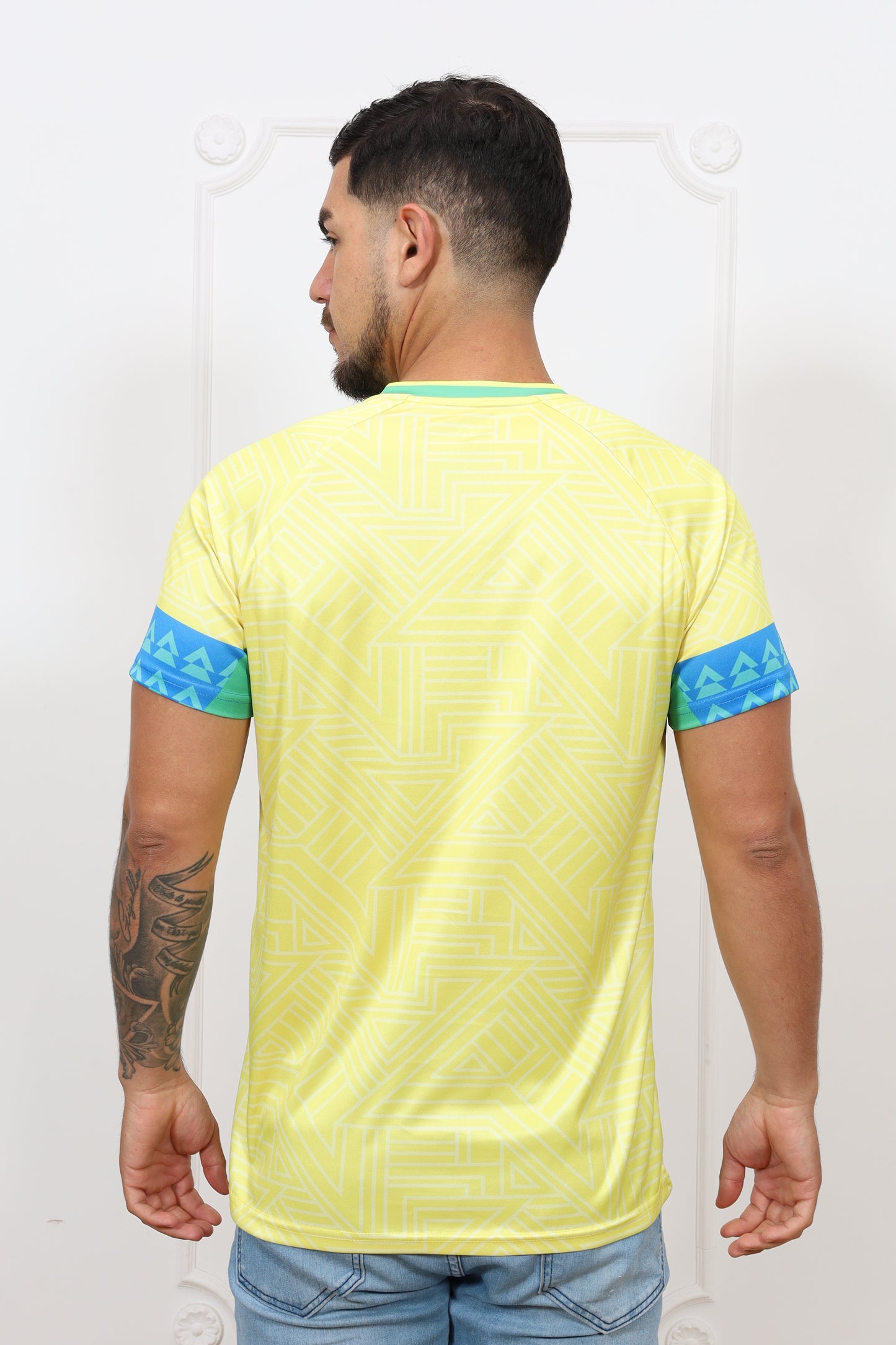 Headz Flex Brasil Soccer Jersey - Classic Version | Lightweight Short Sleeve