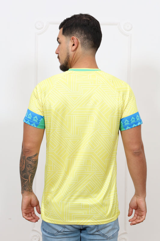 Headz Flex Brasil Soccer Jersey - Classic Version | Lightweight Short Sleeve
