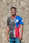 TAINOWEARS Coqui Borinquen Jersey – Puerto Rican Flag, Taino Coqui, Soft Summer Unisex