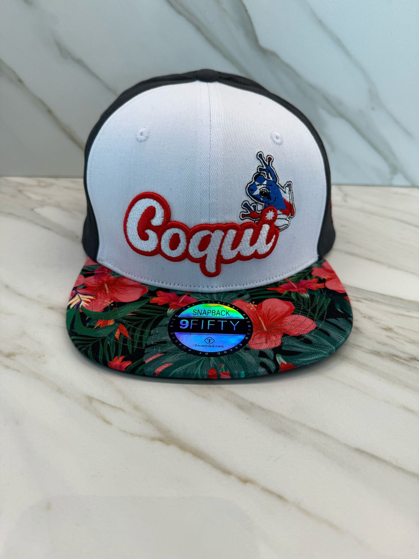 Puerto Rico Coqui Flower Baseball snapback snapback