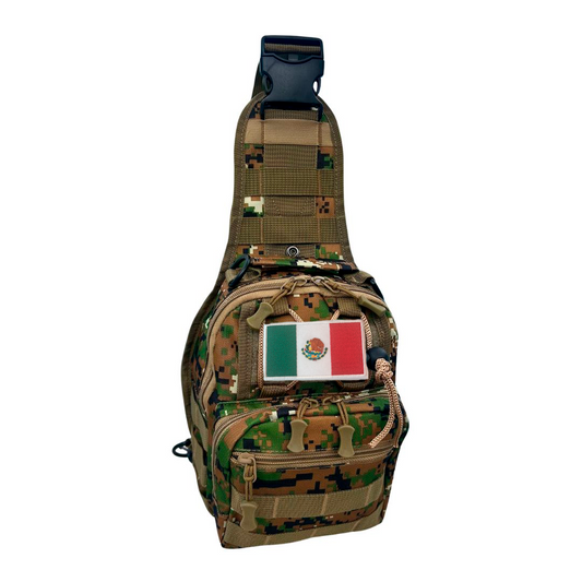 Tactical Shoulder Sling Bag – Small Outdoor Chest Pack for Men, Military Mexico