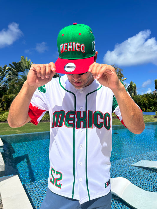 Mexico  Baseball JerseyEmbroidery  – Limited Edition, Iconic #52