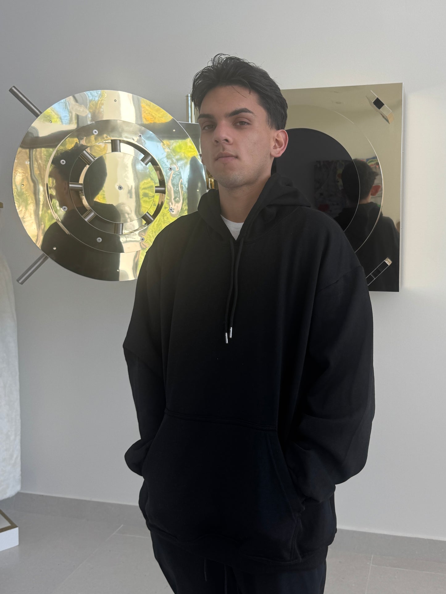 Premium Oversized Pullover Hoodie - 100% Natural Cotton from Peru | Soft Feel & Sustainable Design