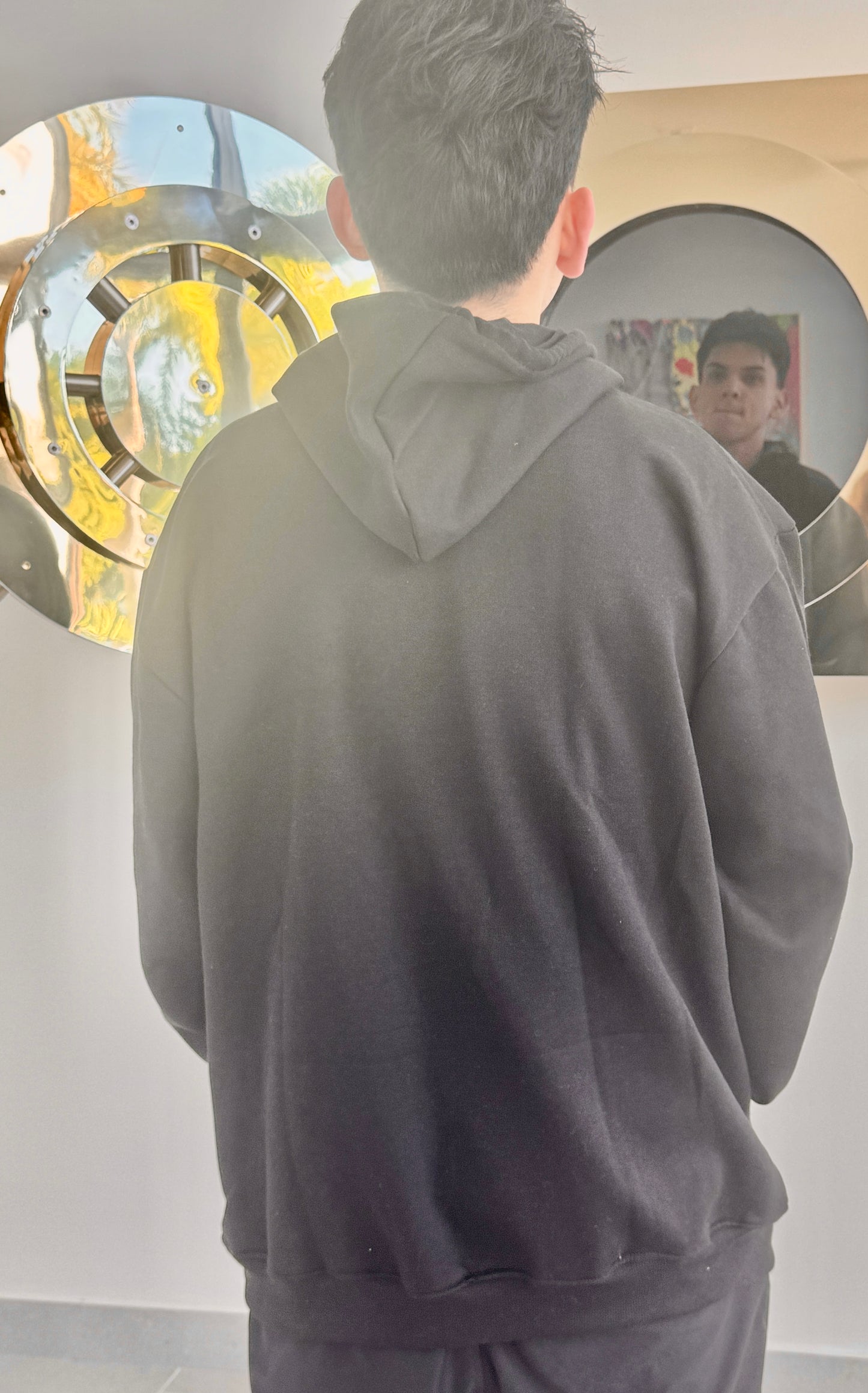 Premium Oversized Pullover Hoodie - 100% Natural Cotton from Peru | Soft Feel & Sustainable Design