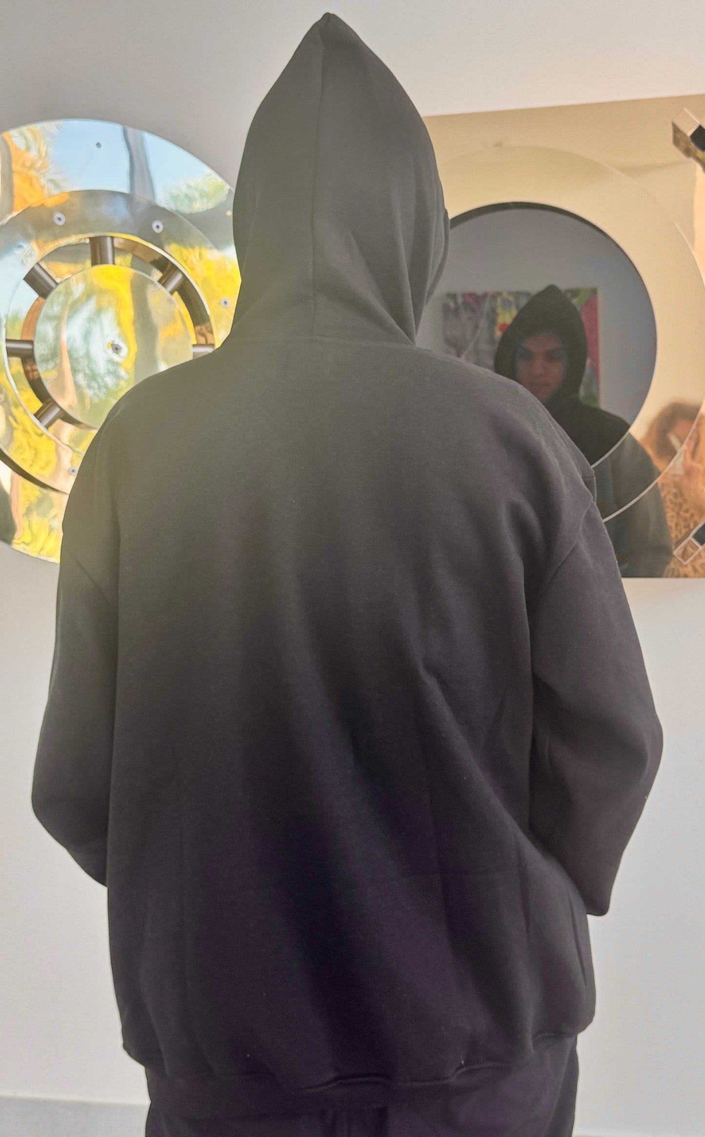 Premium Oversized Pullover Hoodie - 100% Natural Cotton from Peru | Soft Feel & Sustainable Design