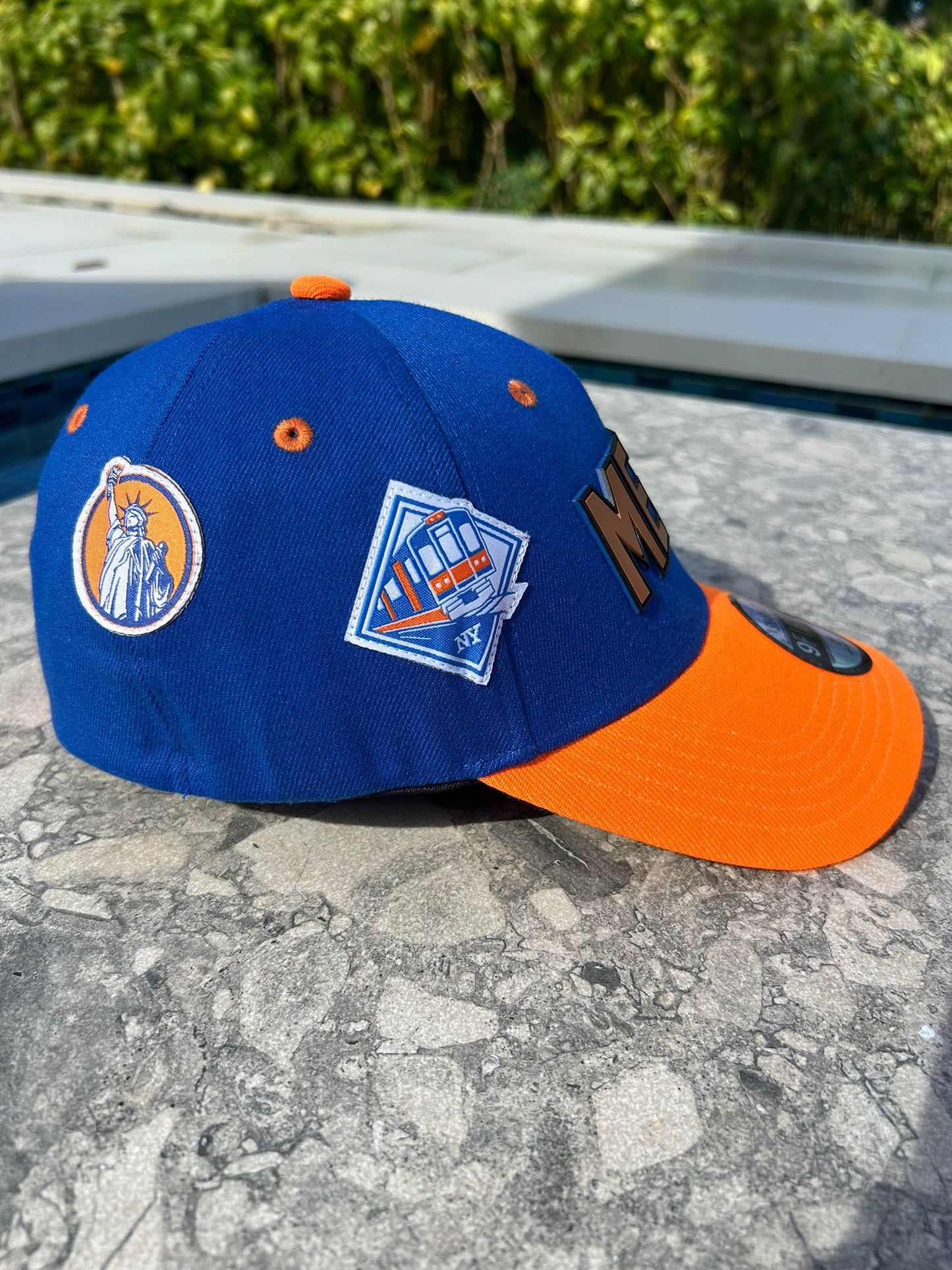 NY Mets Cap  – 3D Silicone Patch, Lindor 12  New York Mets Baseball Cap for Men
