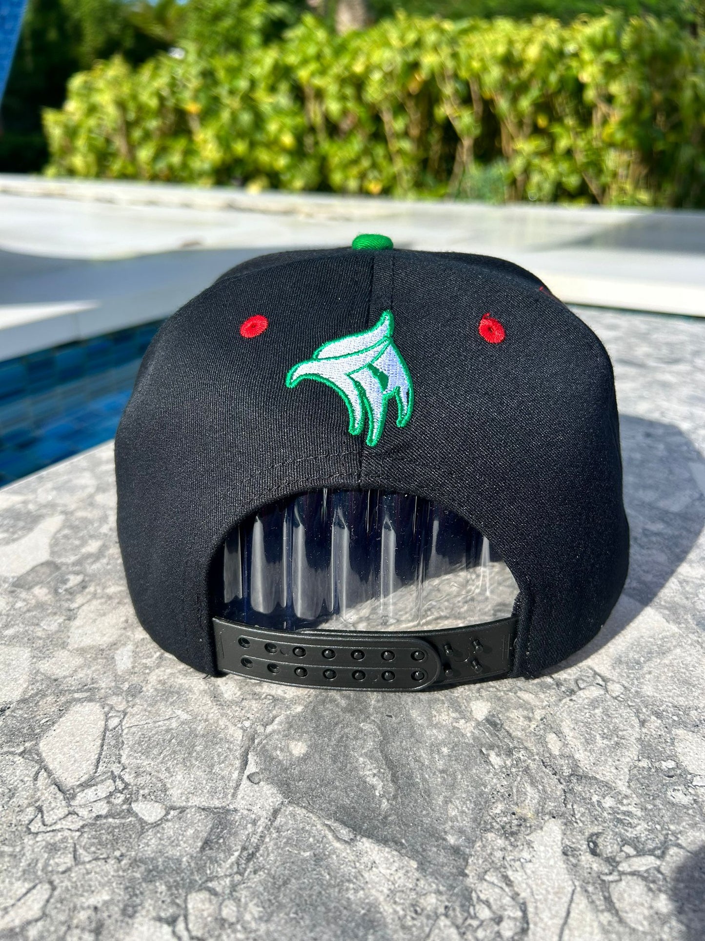 Mexico Baseball Cap Quetzalcoatl & Pyramids, Flatbill Snapback