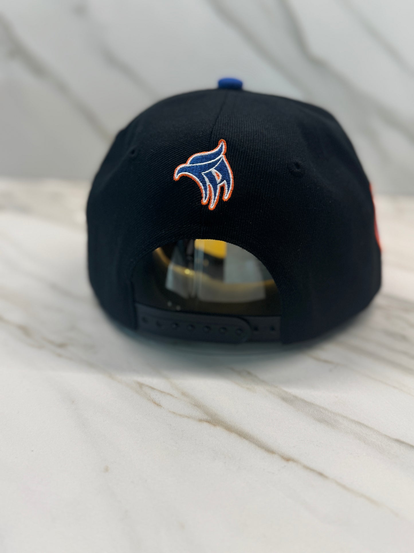 New York Manhattan Snapback Cap Structured Crown, Adjustabl