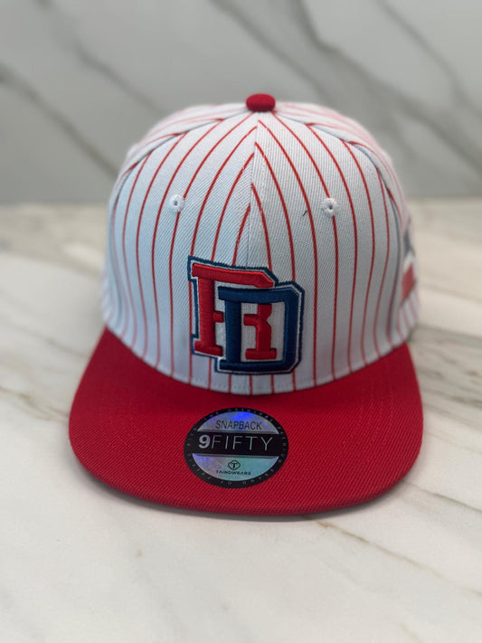 HeadzFlex Republica Dominicana Coat of Arms |Structured Crown, Embroidered , Flatbill