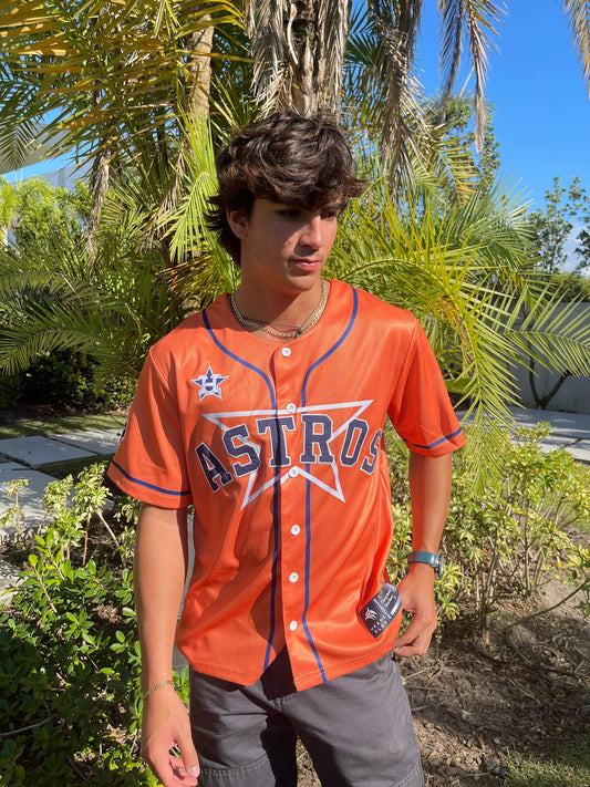 HEADZFLEX Alex Bregman Astros Jersey – Orange Fan Shirt with Embroidered Logo &  Number 2 Design