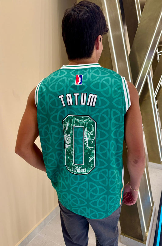 Green Boston Basketball Jersey #0 – Premium Sleeveless Athletic Top