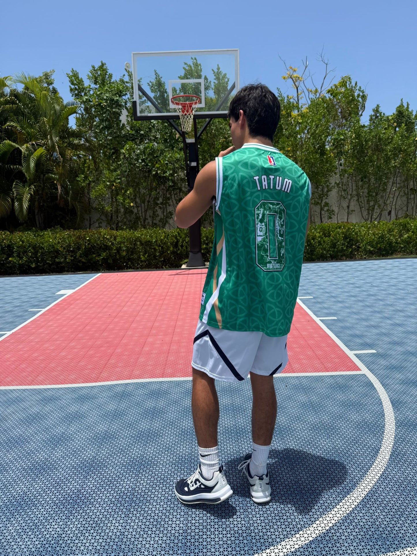 Green Boston Basketball Jersey #0 – Premium Sleeveless Athletic Top