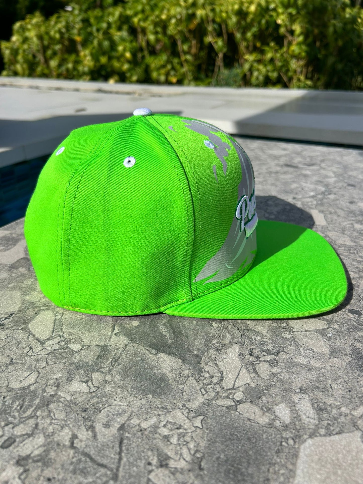 Headzflex Mexico Puebla  Embroidery Cap -Snapback Adjustable - Green Flatbill Unisex