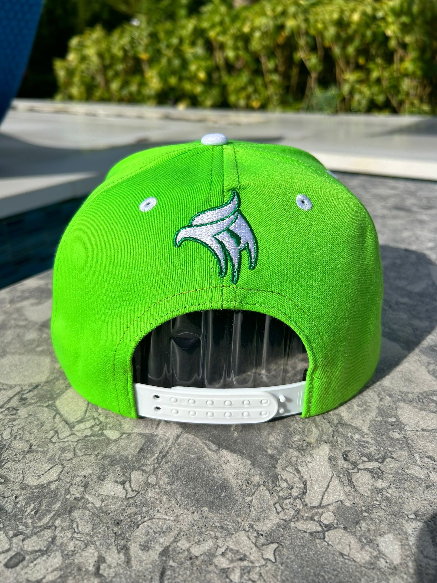 Headzflex Mexico Puebla  Embroidery Cap -Snapback Adjustable - Green Flatbill Unisex