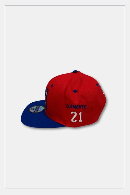 Puerto Rico Caps Exclusive Design 21 Flag Red Blue