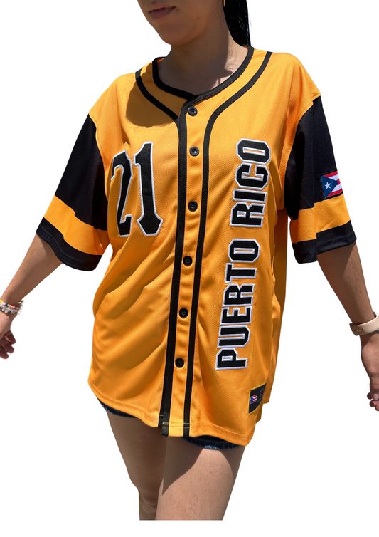 Roberto Clemente yellow 3000 hits