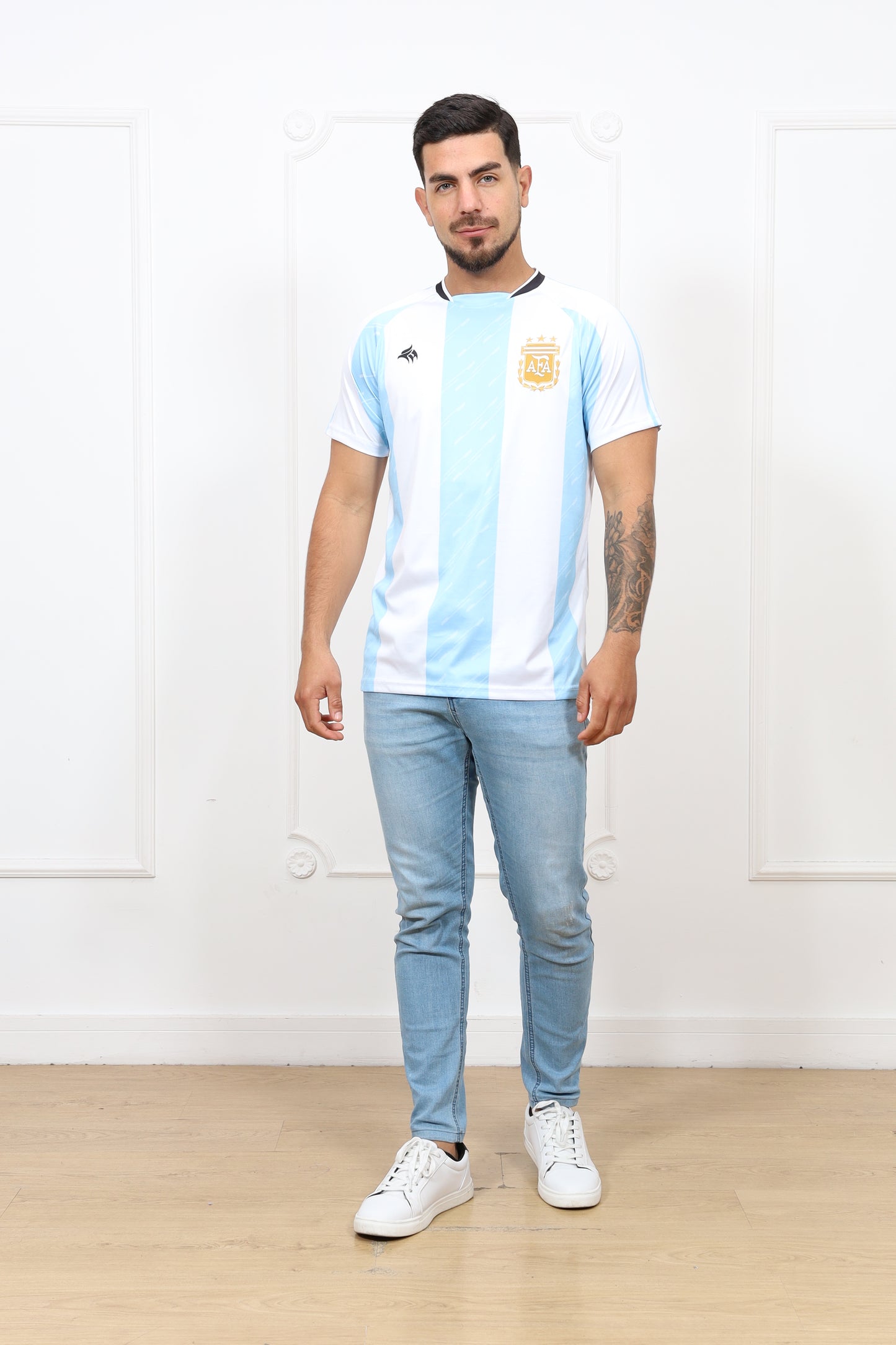 Headz Flex Argentina Soccer Jersey - Classic Version | Lightweight Short Sleeve