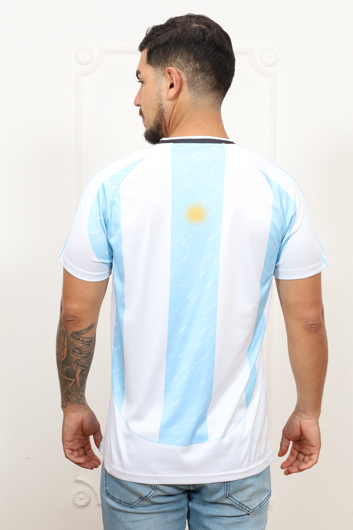 Headz Flex Argentina Soccer Jersey - Classic Version | Lightweight Short Sleeve