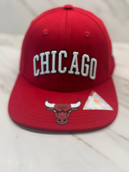 HeadzFlex Chicago Red Stretch Fit Cap - Premium Polycotton Embroidered Design