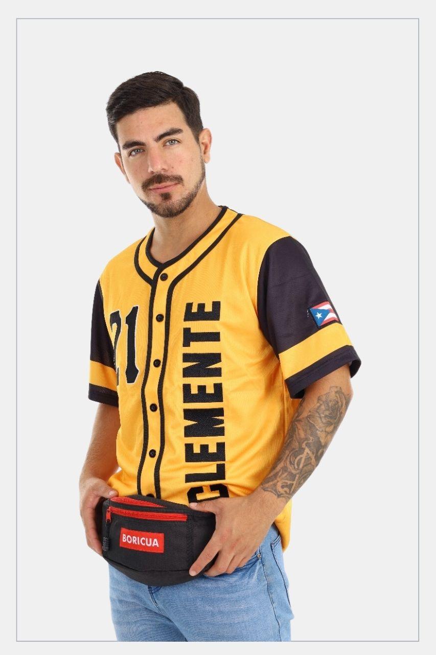 Cross body waist bag Model Boricua waist bag for man - Tainowears NYC