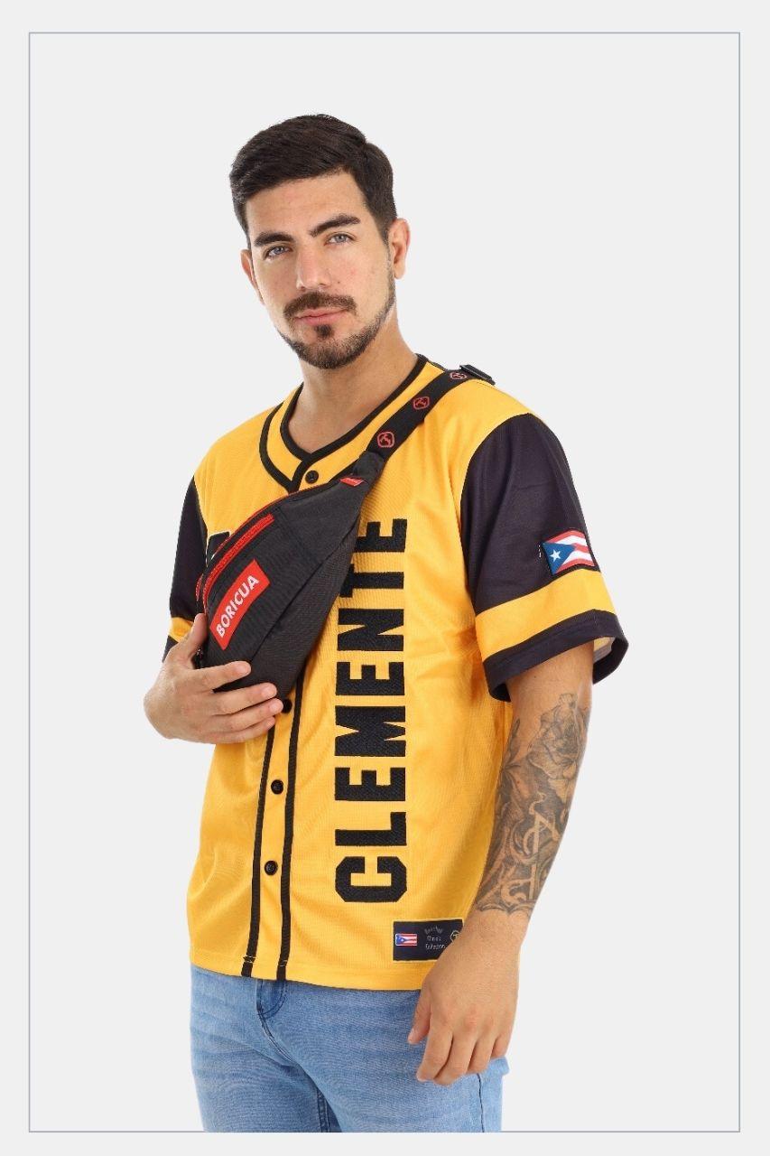 Cross body waist bag Model Boricua waist bag for man - Tainowears NYC