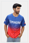 Dominicana Jersey Blue Red - Tainowears NYC