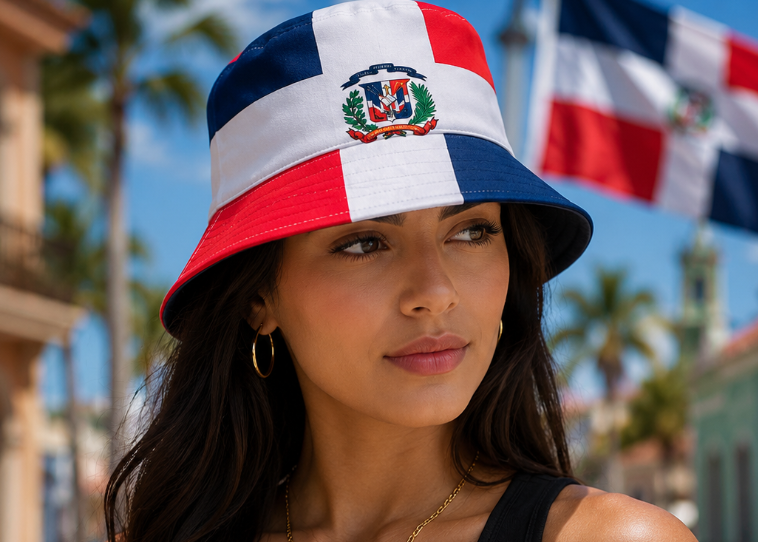 Dominican Republic Bucket Hat | Island Streetwear Festival Hat