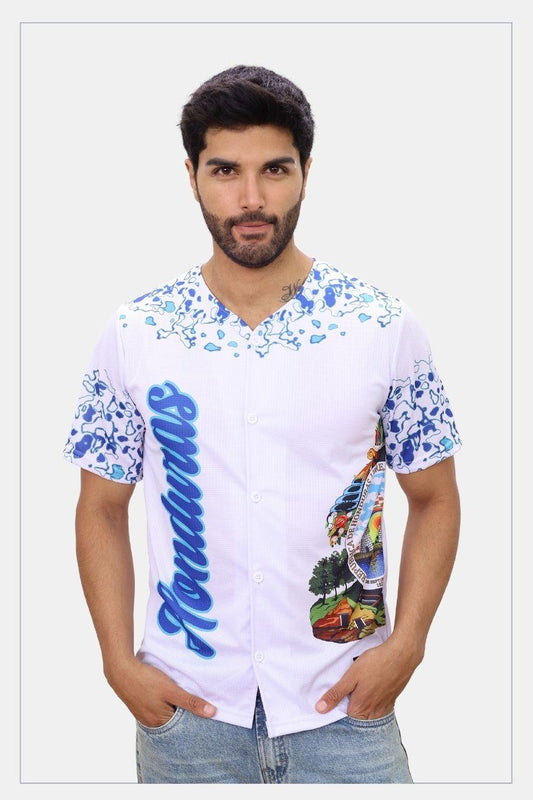 Honduras Jersey White - Tainowears NYC