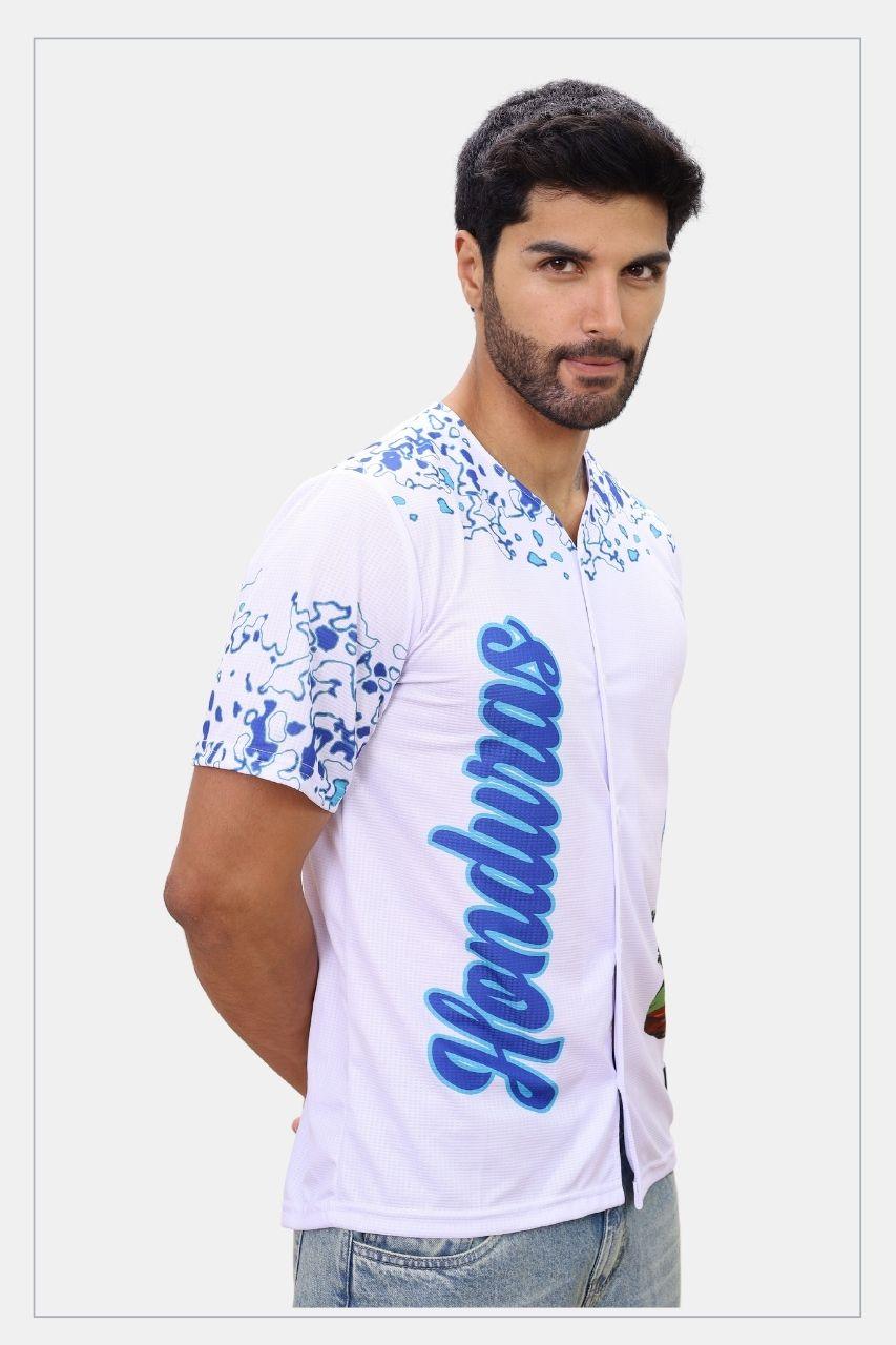 Honduras Jersey White - Tainowears NYC