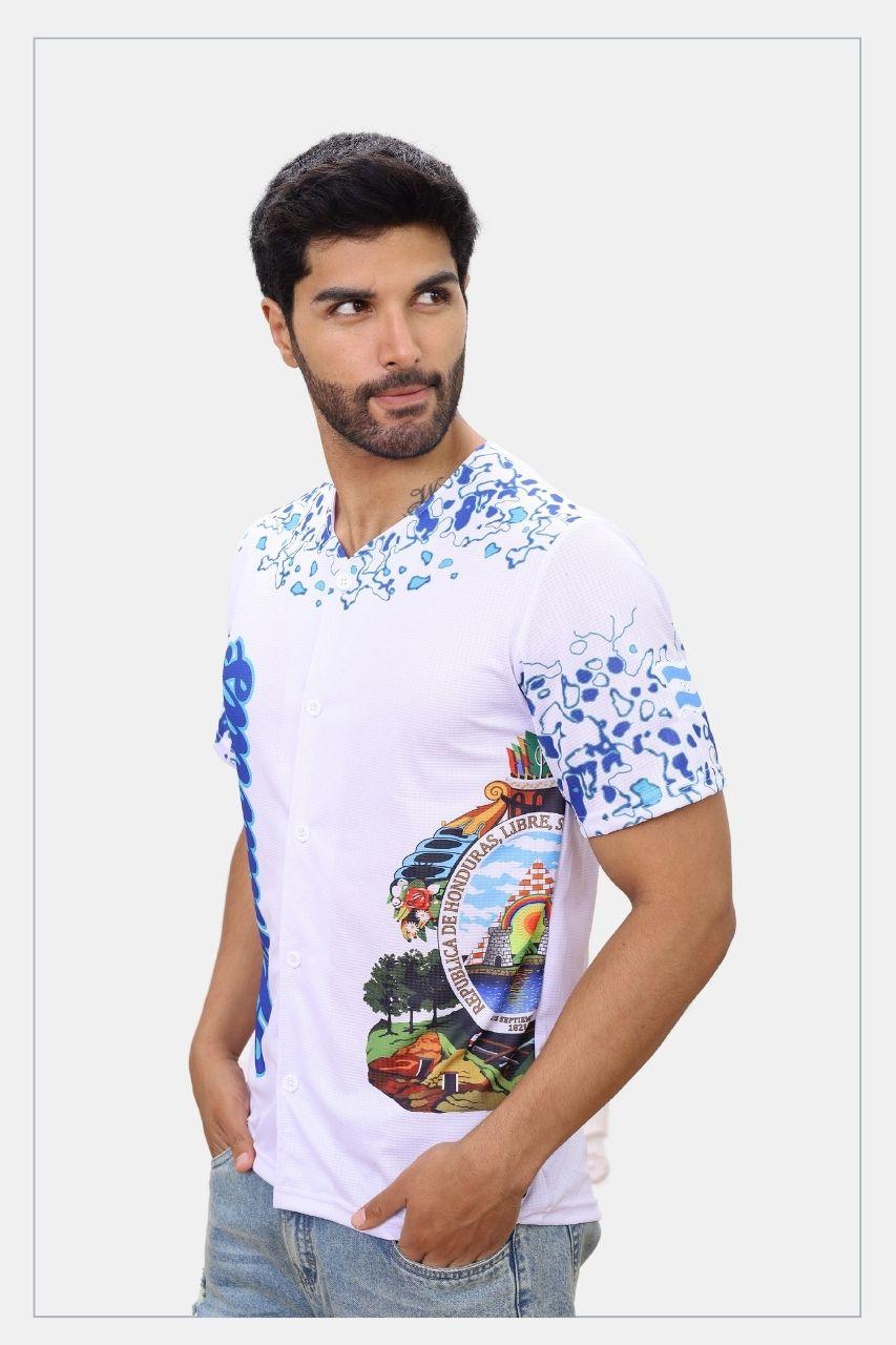 Honduras Jersey White - Tainowears NYC