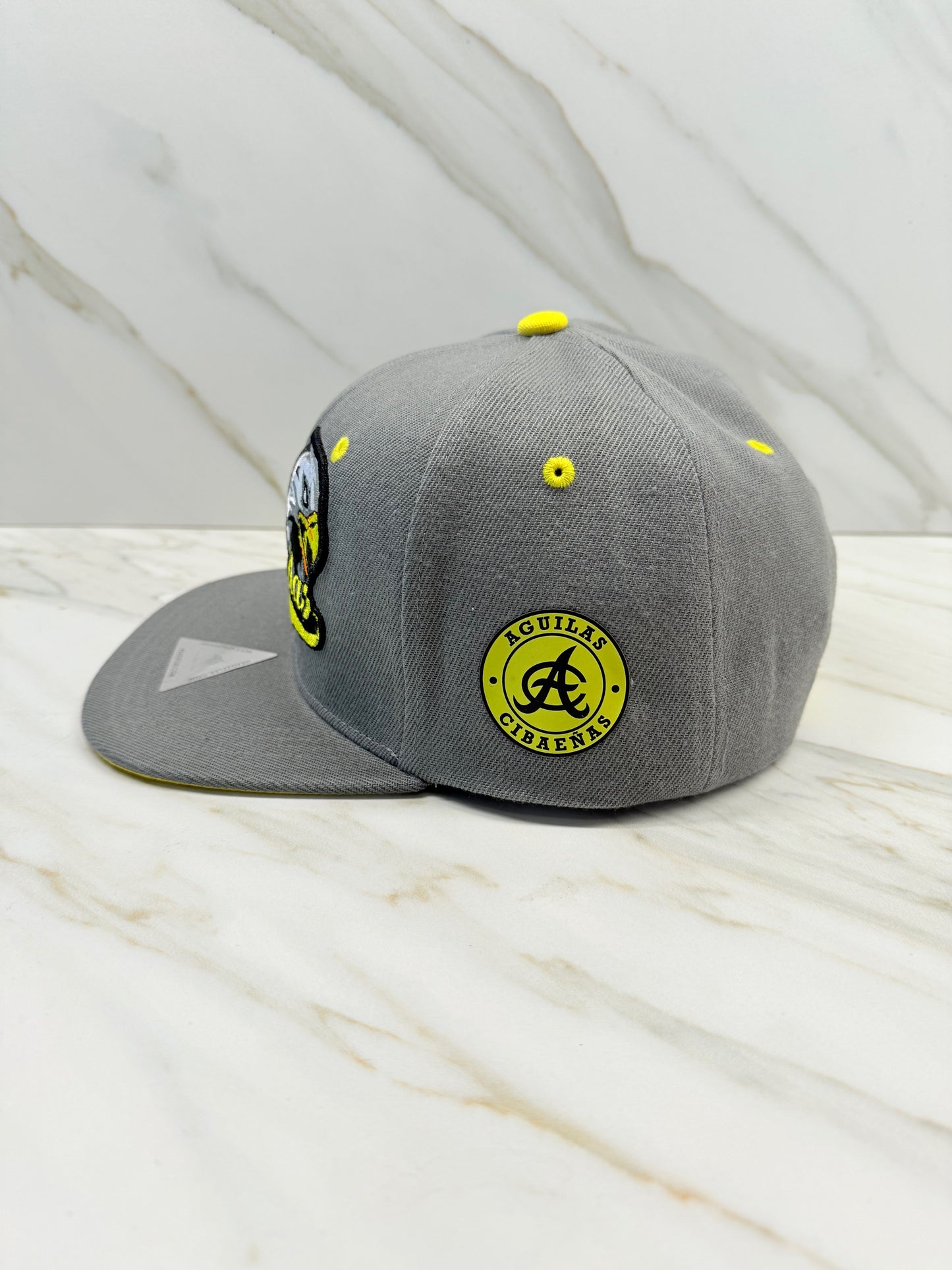 HeadzFlex  Aguilas Cibaeñas | Grey Crown, Embroidered Eagle, Flatbill