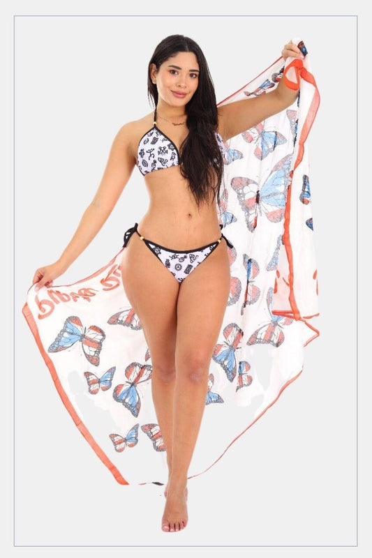 Pareos Puerto Rican Buttlerfly - Tainowears NYC