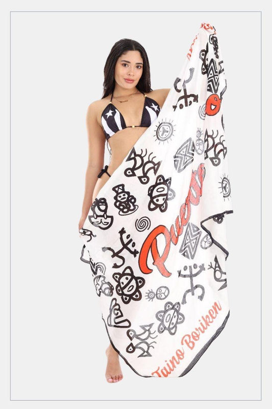 Pareos Puerto Rican Symbols Taino - Tainowears NYC