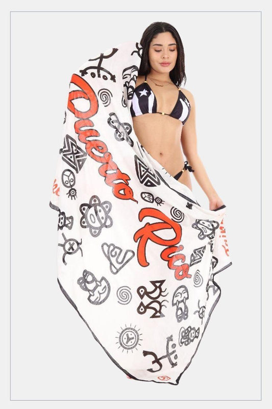 Pareos Puerto Rican Symbols Taino - Tainowears NYC