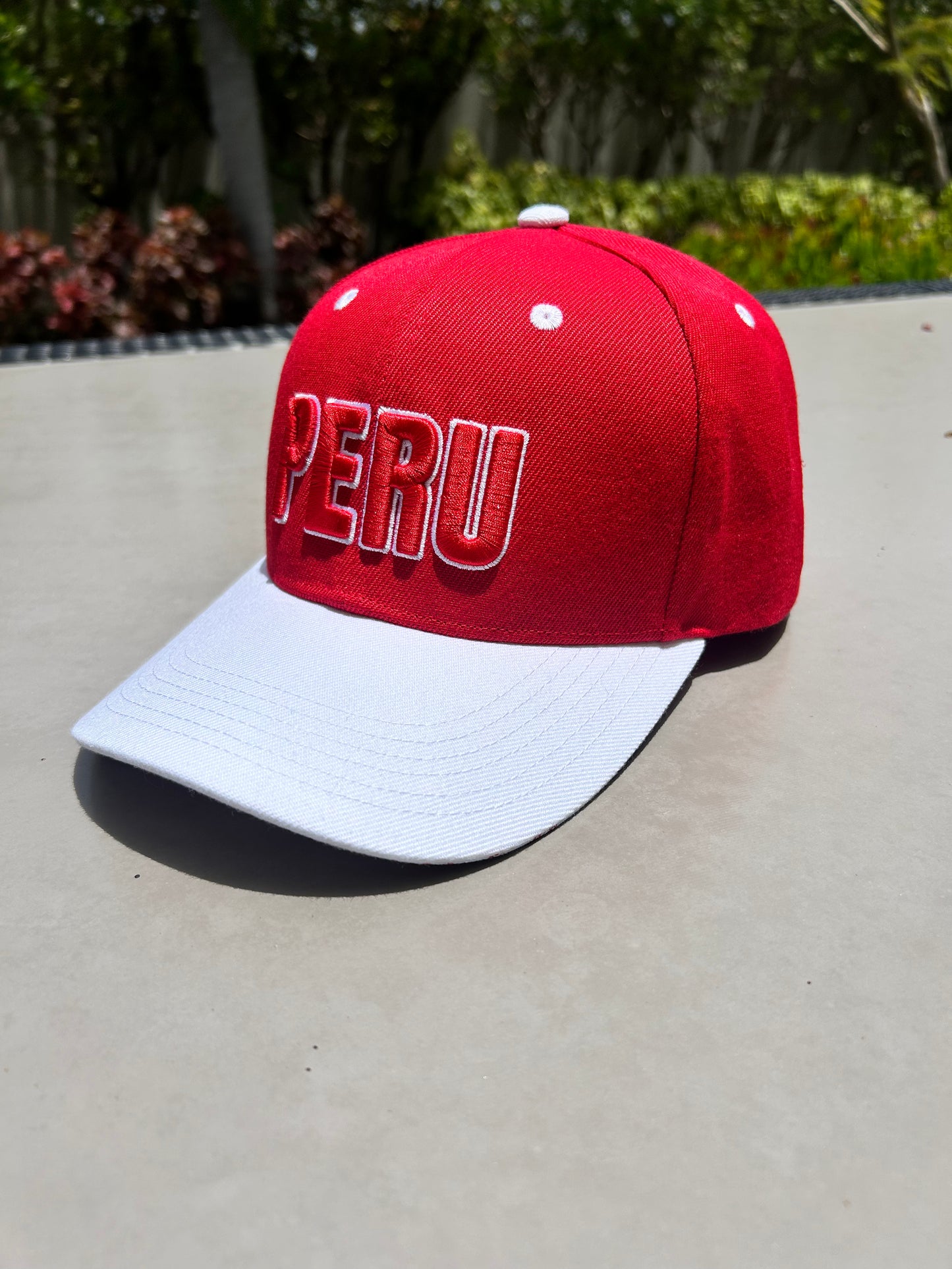 HEADZ FLEX Peru Cap Embroidered Flatbill Snapback Baseball Cap Embroidery Word Peru, N