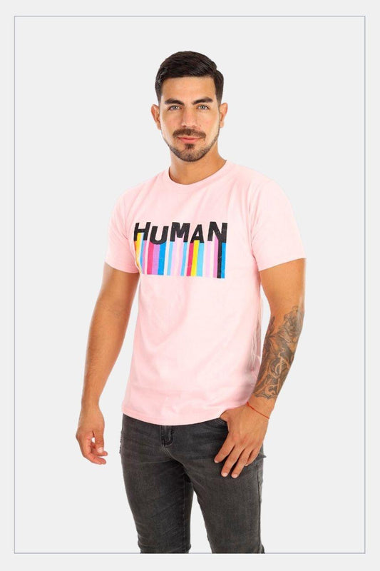 Pride t-shirt LGTBQ community Gay model Human, pink - Tainowears NYC