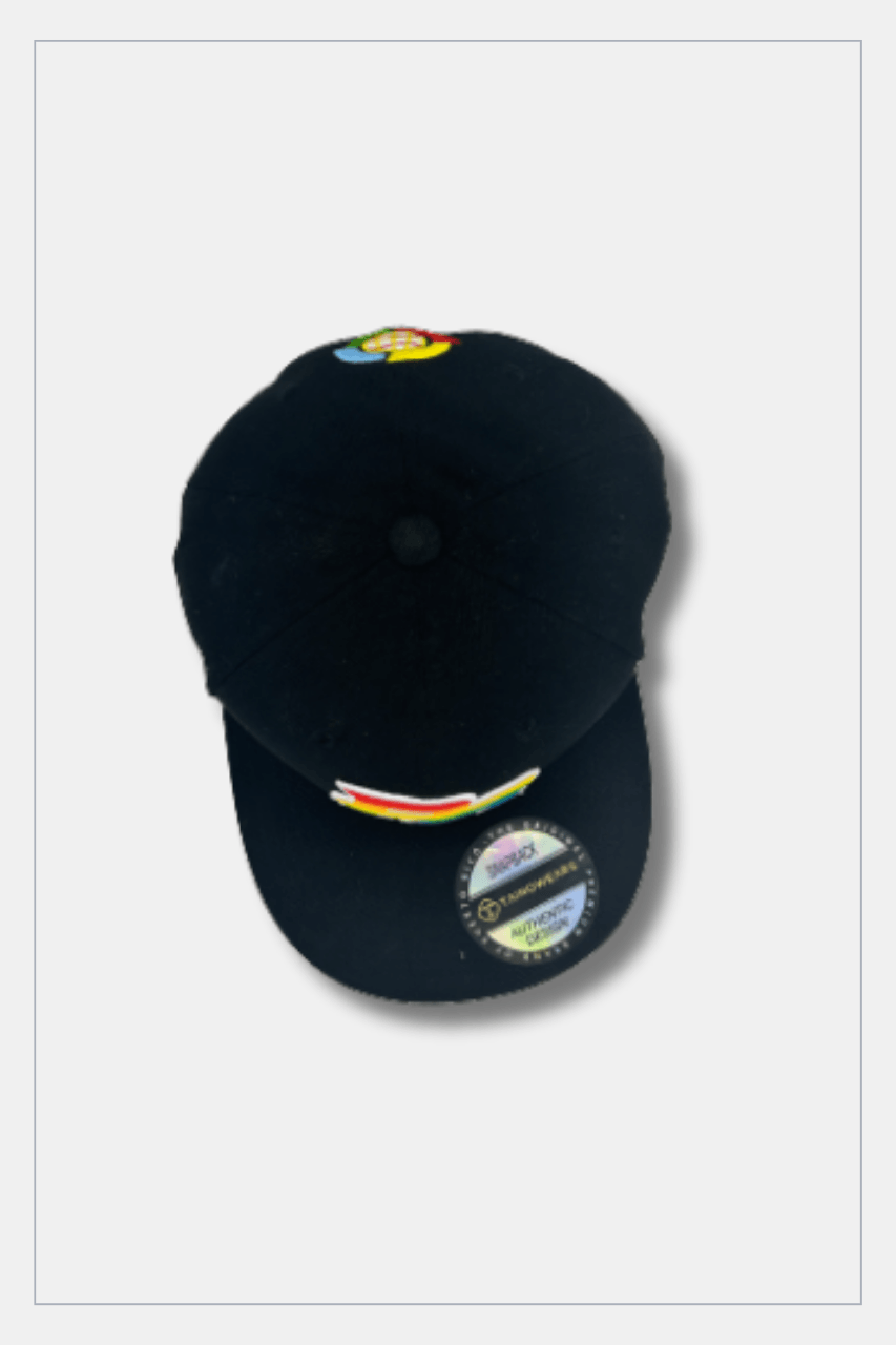 Puerto Rico Caps Exclusive Design Black PR Flag - Tainowears NYC