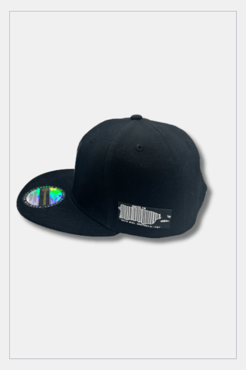 Puerto Rico Caps Exclusive Design Black - Tainowears NYC